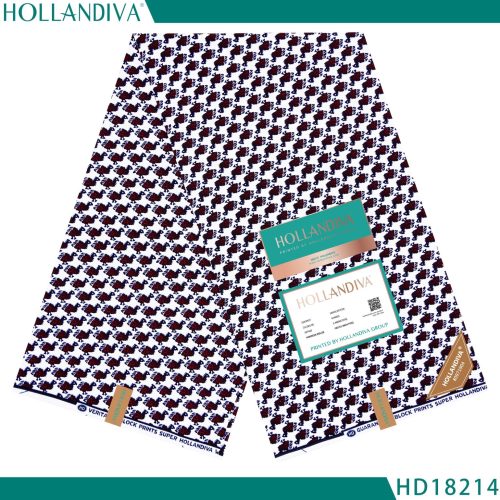 Hollandiva Pagne Africain - Tissu 100% Coton