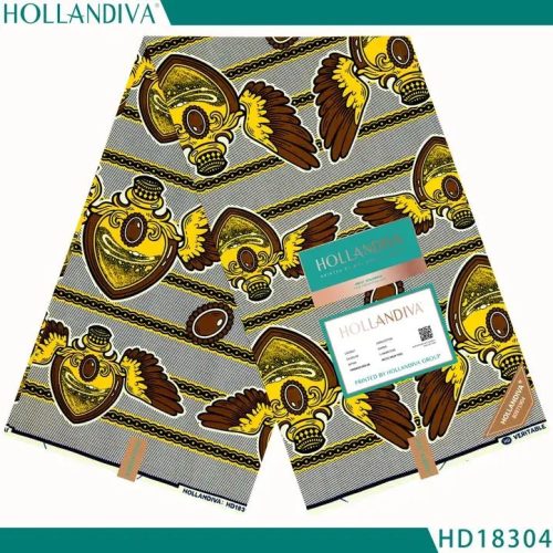 Hollandiva Pagne Africain - Tissu 100% Coton