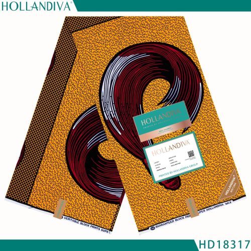 Hollandiva Pagne Africain - Tissu 100% Coton